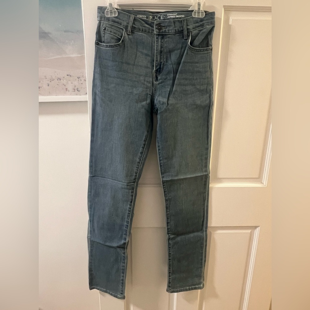NWT The Children’s Place Boys Sz 18 Slim Jeans